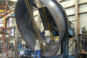 Custom CNC Burning & Forming of Air Handling Transitions Custom CNC Burning & Forming of Air Handling Transitions