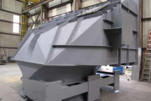 Custom Fabrication of a Steel Fan Housing Unit Custom Fabrication of a Steel Fan Housing Unit